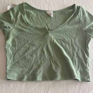 croped t-shirt from zumiez